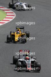 Esteban Gutierrez (MEX) Haas F1 Team VF-16. 15.05.2016. Formula 1 World Championship, Rd 5, Spanish Grand Prix, Barcelona, Spain, Race Day.