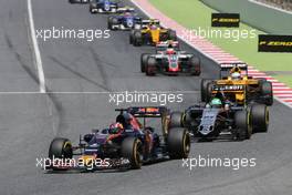 Daniil Kvyat (RUS), Scuderia Toro Rosso  15.05.2016. Formula 1 World Championship, Rd 5, Spanish Grand Prix, Barcelona, Spain, Race Day.