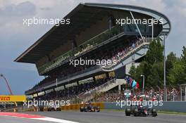 Jenson Button (GBR) McLaren MP4-31. 15.05.2016. Formula 1 World Championship, Rd 5, Spanish Grand Prix, Barcelona, Spain, Race Day.