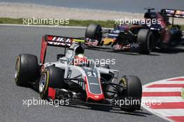 Esteban Gutierrez (MEX) Haas F1 Team VF-16. 15.05.2016. Formula 1 World Championship, Rd 5, Spanish Grand Prix, Barcelona, Spain, Race Day.