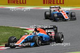 Pascal Wehrlein (GER), Manor Racing  15.05.2016. Formula 1 World Championship, Rd 5, Spanish Grand Prix, Barcelona, Spain, Race Day.