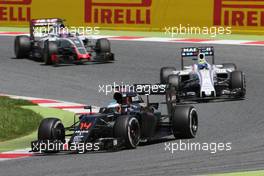 Fernando Alonso (ESP), McLaren Honda  15.05.2016. Formula 1 World Championship, Rd 5, Spanish Grand Prix, Barcelona, Spain, Race Day.