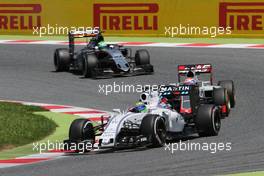 Felipe Massa (BRA), Williams F1 Team  15.05.2016. Formula 1 World Championship, Rd 5, Spanish Grand Prix, Barcelona, Spain, Race Day.