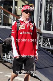 Kimi Raikkonen (FIN) Ferrari. 14.05.2016. Formula 1 World Championship, Rd 5, Spanish Grand Prix, Barcelona, Spain, Qualifying Day.