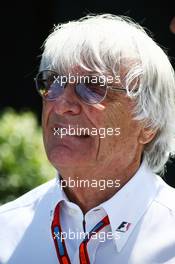 Bernie Ecclestone (GBR). 14.05.2016. Formula 1 World Championship, Rd 5, Spanish Grand Prix, Barcelona, Spain, Qualifying Day.