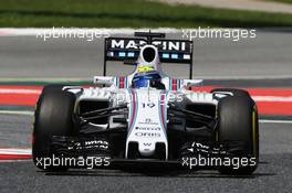 Felipe Massa (BRA) Williams FW38. 14.05.2016. Formula 1 World Championship, Rd 5, Spanish Grand Prix, Barcelona, Spain, Qualifying Day.