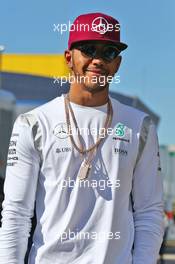 Lewis Hamilton (GBR) Mercedes AMG F1. 14.05.2016. Formula 1 World Championship, Rd 5, Spanish Grand Prix, Barcelona, Spain, Qualifying Day.