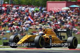 Kevin Magnussen (DEN) Renault Sport F1 Team RS16. 14.05.2016. Formula 1 World Championship, Rd 5, Spanish Grand Prix, Barcelona, Spain, Qualifying Day.