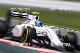 Valtteri Bottas (FIN) Williams FW38. 14.05.2016. Formula 1 World Championship, Rd 5, Spanish Grand Prix, Barcelona, Spain, Qualifying Day.