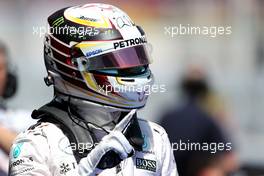 Lewis Hamilton (GBR), Mercedes AMG F1 Team  14.05.2016. Formula 1 World Championship, Rd 5, Spanish Grand Prix, Barcelona, Spain, Qualifying Day.