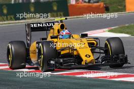Jolyon Palmer (GBR) Renault Sport F1 Team RS16. 14.05.2016. Formula 1 World Championship, Rd 5, Spanish Grand Prix, Barcelona, Spain, Qualifying Day.