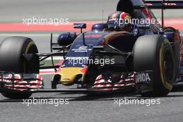 Daniil Kvyat (RUS) Scuderia Toro Rosso STR11. 14.05.2016. Formula 1 World Championship, Rd 5, Spanish Grand Prix, Barcelona, Spain, Qualifying Day.