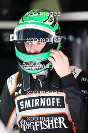 Nico Hulkenberg (GER) Sahara Force India F1. 14.05.2016. Formula 1 World Championship, Rd 5, Spanish Grand Prix, Barcelona, Spain, Qualifying Day.