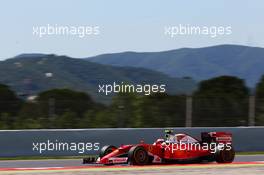 Kimi Raikkonen (FIN) Ferrari SF16-H. 14.05.2016. Formula 1 World Championship, Rd 5, Spanish Grand Prix, Barcelona, Spain, Qualifying Day.
