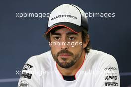 Fernando Alonso (ESP), McLaren Honda  12.05.2016. Formula 1 World Championship, Rd 5, Spanish Grand Prix, Barcelona, Spain, Preparation Day.