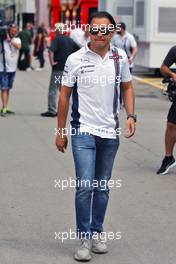 Felipe Massa (BRA) Williams. 12.05.2016. Formula 1 World Championship, Rd 5, Spanish Grand Prix, Barcelona, Spain, Preparation Day.
