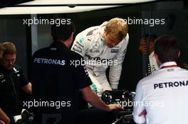 Nico Rosberg (GER) Mercedes AMG F1 W07 Hybrid. 12.05.2016. Formula 1 World Championship, Rd 5, Spanish Grand Prix, Barcelona, Spain, Preparation Day.