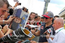 Carlos Sainz (ESP), Scuderia Toro Rosso  12.05.2016. Formula 1 World Championship, Rd 5, Spanish Grand Prix, Barcelona, Spain, Preparation Day.