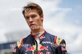 Daniil Kvyat (RUS) Scuderia Toro Rosso. 12.05.2016. Formula 1 World Championship, Rd 5, Spanish Grand Prix, Barcelona, Spain, Preparation Day.