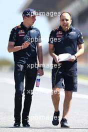 Max Verstappen (NL), Red Bull Racing  12.05.2016. Formula 1 World Championship, Rd 5, Spanish Grand Prix, Barcelona, Spain, Preparation Day.