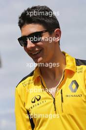 Esteban Ocon (FRA), Third Driver, Renault Sport F1 Team  12.05.2016. Formula 1 World Championship, Rd 5, Spanish Grand Prix, Barcelona, Spain, Preparation Day.