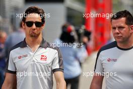 Esteban Gutierrez (MEX) Haas F1 Team. 12.05.2016. Formula 1 World Championship, Rd 5, Spanish Grand Prix, Barcelona, Spain, Preparation Day.