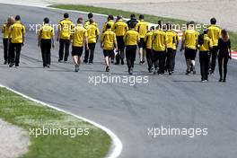 Renault Sport F1 Team  12.05.2016. Formula 1 World Championship, Rd 5, Spanish Grand Prix, Barcelona, Spain, Preparation Day.