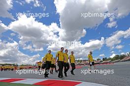Kevin Magnussen (DEN), Renault Sport F1 Team  12.05.2016. Formula 1 World Championship, Rd 5, Spanish Grand Prix, Barcelona, Spain, Preparation Day.