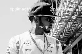 Lewis Hamilton (GBR) Mercedes AMG F1. 12.05.2016. Formula 1 World Championship, Rd 5, Spanish Grand Prix, Barcelona, Spain, Preparation Day.