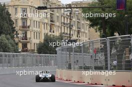 Valtteri Bottas (FIN) Williams FW38. 17.06.2016. Formula 1 World Championship, Rd 8, European Grand Prix, Baku Street Circuit, Azerbaijan, Practice Day.