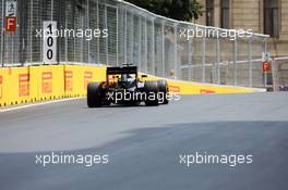Jenson Button (GBR) McLaren MP4-31. 17.06.2016. Formula 1 World Championship, Rd 8, European Grand Prix, Baku Street Circuit, Azerbaijan, Practice Day.