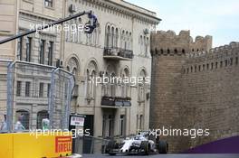 Valtteri Bottas (FIN) Williams FW38. 17.06.2016. Formula 1 World Championship, Rd 8, European Grand Prix, Baku Street Circuit, Azerbaijan, Practice Day.