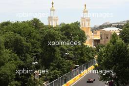 Daniil Kvyat (RUS) Scuderia Toro Rosso STR11. 17.06.2016. Formula 1 World Championship, Rd 8, European Grand Prix, Baku Street Circuit, Azerbaijan, Practice Day.