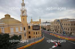 Daniel Ricciardo (AUS) Red Bull Racing RB12. 17.06.2016. Formula 1 World Championship, Rd 8, European Grand Prix, Baku Street Circuit, Azerbaijan, Practice Day.