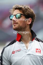 Romain Grosjean (FRA) Haas F1 Team. 17.06.2016. Formula 1 World Championship, Rd 8, European Grand Prix, Baku Street Circuit, Azerbaijan, Practice Day.