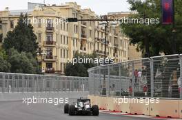 Nico Rosberg (GER) Mercedes AMG F1 W07 Hybrid. 17.06.2016. Formula 1 World Championship, Rd 8, European Grand Prix, Baku Street Circuit, Azerbaijan, Practice Day.