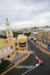 Sebastian Vettel (GER) Ferrari SF16-H. 17.06.2016. Formula 1 World Championship, Rd 8, European Grand Prix, Baku Street Circuit, Azerbaijan, Practice Day.