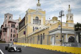 Lewis Hamilton (GBR) Mercedes AMG F1 W07 Hybrid. 17.06.2016. Formula 1 World Championship, Rd 8, European Grand Prix, Baku Street Circuit, Azerbaijan, Practice Day.