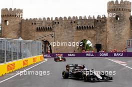 Fernando Alonso (ESP) McLaren MP4-31. 17.06.2016. Formula 1 World Championship, Rd 8, European Grand Prix, Baku Street Circuit, Azerbaijan, Practice Day.