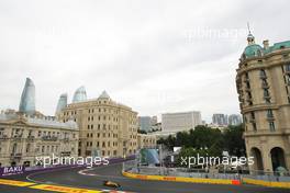 Kevin Magnussen (DEN) Renault Sport F1 Team RS16. 17.06.2016. Formula 1 World Championship, Rd 8, European Grand Prix, Baku Street Circuit, Azerbaijan, Practice Day.