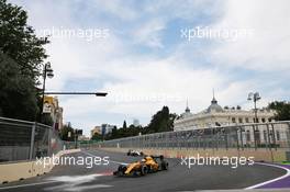 Kevin Magnussen (DEN) Renault Sport F1 Team RS16. 17.06.2016. Formula 1 World Championship, Rd 8, European Grand Prix, Baku Street Circuit, Azerbaijan, Practice Day.