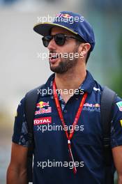 Daniel Ricciardo (AUS) Red Bull Racing. 17.06.2016. Formula 1 World Championship, Rd 8, European Grand Prix, Baku Street Circuit, Azerbaijan, Practice Day.