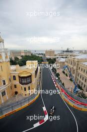 Nico Hulkenberg (GER) Sahara Force India F1 VJM09. 17.06.2016. Formula 1 World Championship, Rd 8, European Grand Prix, Baku Street Circuit, Azerbaijan, Practice Day.