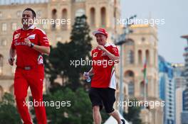 Kimi Raikkonen (FIN) Ferrari. 17.06.2016. Formula 1 World Championship, Rd 8, European Grand Prix, Baku Street Circuit, Azerbaijan, Practice Day.