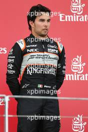Sergio Perez (MEX), Sahara Force India  19.06.2016. Formula 1 World Championship, Rd 8, European Grand Prix, Baku Street Circuit, Azerbaijan, Race Day.