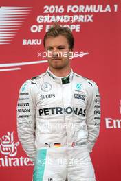 Nico Rosberg (GER), Mercedes AMG F1 Team  19.06.2016. Formula 1 World Championship, Rd 8, European Grand Prix, Baku Street Circuit, Azerbaijan, Race Day.