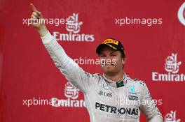 1st place Nico Rosberg (GER) Mercedes AMG Petronas F1 W07. 19.06.2016. Formula 1 World Championship, Rd 8, European Grand Prix, Baku Street Circuit, Azerbaijan, Race Day.