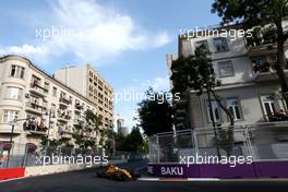 Kevin Magnussen (DEN), Renault Sport F1 Team  19.06.2016. Formula 1 World Championship, Rd 8, European Grand Prix, Baku Street Circuit, Azerbaijan, Race Day.