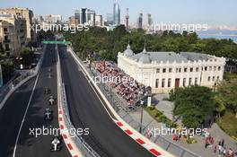 Valtteri Bottas (FIN) Williams FW38. 19.06.2016. Formula 1 World Championship, Rd 8, European Grand Prix, Baku Street Circuit, Azerbaijan, Race Day.