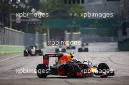 Max Verstappen (NLD) Red Bull Racing RB12. 19.06.2016. Formula 1 World Championship, Rd 8, European Grand Prix, Baku Street Circuit, Azerbaijan, Race Day.